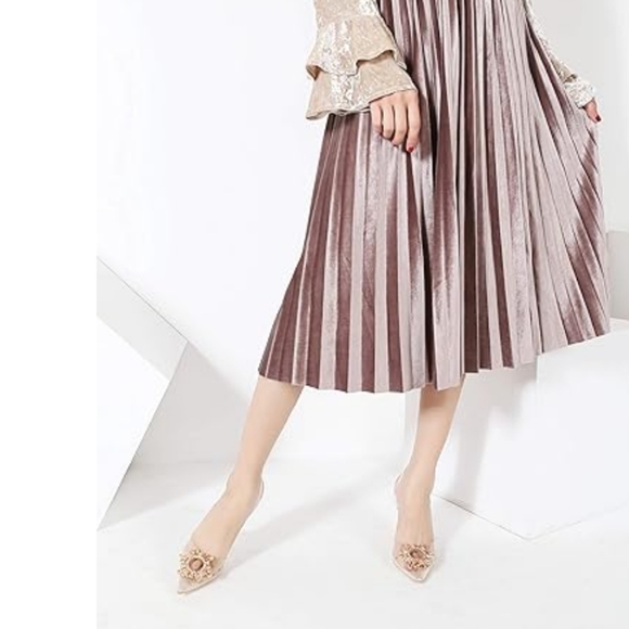 MACKIN J Shoes - Mackin J women's clear heels